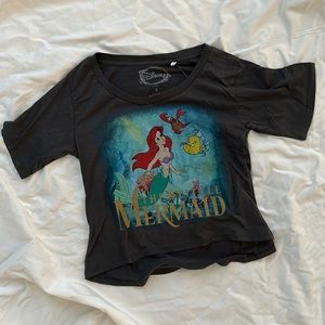 Little Mermaid Crop T-Shirt